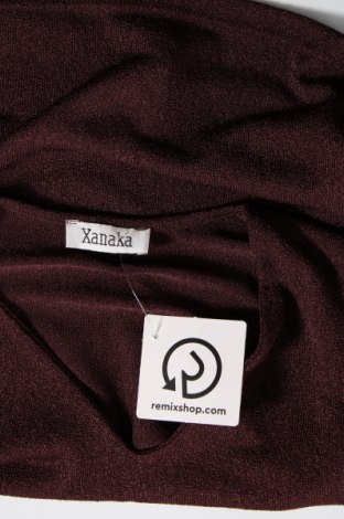 Дамска блуза Xanaka, Размер M, Цвят Кафяв, Цена 3,80 лв.