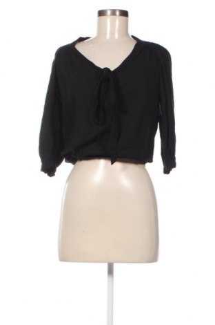 Дамска блуза Zara Trafaluc, Размер S, Цвят Черен, Цена 6,40 лв.