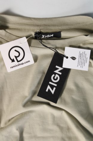 Γυναικεία μπλούζα Zign, Μέγεθος XL, Χρώμα Πράσινο, Τιμή 3,34 €