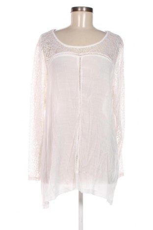Γυναικεία μπλούζα Zizzi, Μέγεθος L, Χρώμα Λευκό, Τιμή 3,79 €