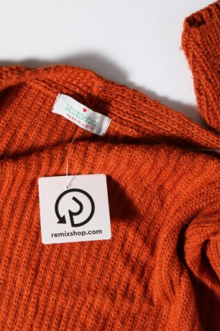 Damen Strickjacke, Größe S, Farbe Orange, Preis 3,03 €