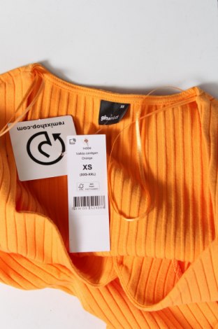Дамска жилетка Gina Tricot, Размер XS, Цвят Оранжев, Цена 19,44 лв.