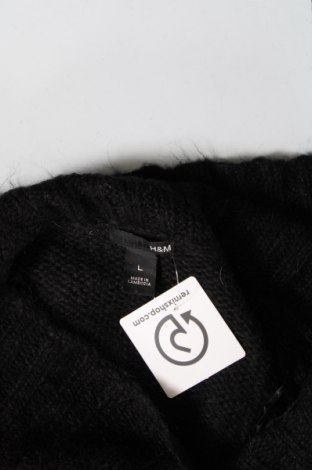 Damen Strickjacke H&M, Größe L, Farbe Schwarz, Preis 7,06 €