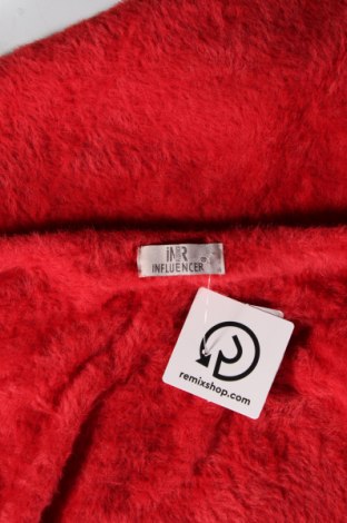 Damen Strickjacke INFLUENCER, Größe S, Farbe Rot, Preis € 5,83