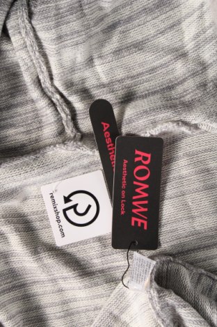 Damen Strickjacke Romwe, Größe S, Farbe Grau, Preis 23,53 €