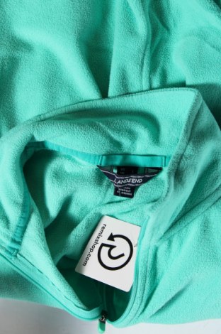 Γυναικεία μπλούζα fleece Lands' End, Μέγεθος L, Χρώμα Πράσινο, Τιμή 16,08 €