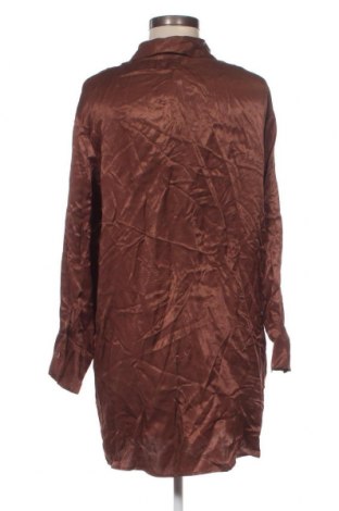 Γυναικείο πουκάμισο Bershka, Μέγεθος M, Χρώμα Καφέ, Τιμή 15,46 €