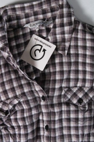 Γυναικείο πουκάμισο Clockhouse, Μέγεθος XS, Χρώμα Πολύχρωμο, Τιμή 2,32 €