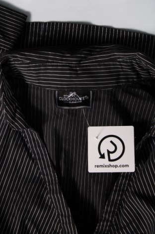 Γυναικείο πουκάμισο Clockhouse, Μέγεθος S, Χρώμα Μαύρο, Τιμή 12,83 €