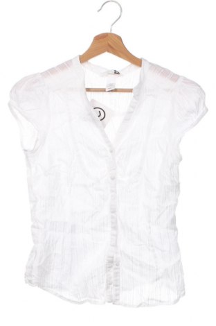 Γυναικείο πουκάμισο H&M, Μέγεθος S, Χρώμα Λευκό, Τιμή 5,50 €