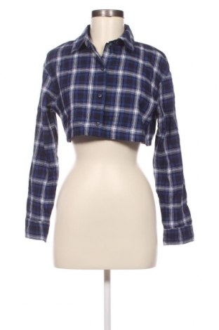 Γυναικείο πουκάμισο H&M Divided, Μέγεθος XS, Χρώμα Μπλέ, Τιμή 1,70 €