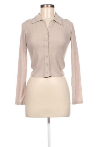 Γυναικείο πουκάμισο Lindex, Μέγεθος XS, Χρώμα Καφέ, Τιμή 6,60 €