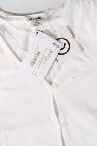 Γυναικείο πουκάμισο Monki, Μέγεθος XXS, Χρώμα Λευκό, Τιμή 12,63 €