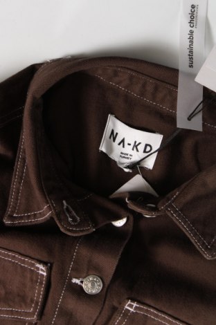Γυναικείο πουκάμισο NA-KD, Μέγεθος S, Χρώμα Καφέ, Τιμή 18,56 €