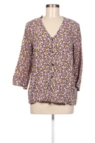 Γυναικείο πουκάμισο Pieces, Μέγεθος M, Χρώμα Πολύχρωμο, Τιμή 4,12 €