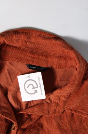 Γυναικείο πουκάμισο SHEIN, Μέγεθος L, Χρώμα Πορτοκαλί, Τιμή 15,46 €