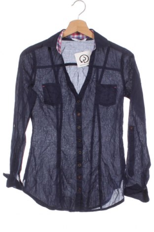 Γυναικείο πουκάμισο Tally Weijl, Μέγεθος XS, Χρώμα Μπλέ, Τιμή 2,63 €