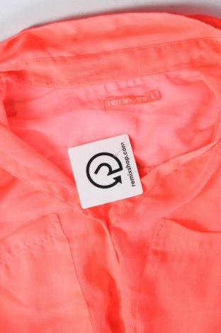 Γυναικείο πουκάμισο Terranova, Μέγεθος L, Χρώμα Πορτοκαλί, Τιμή 2,63 €