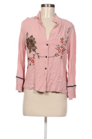 Γυναικείο πουκάμισο Topshop, Μέγεθος L, Χρώμα Ρόζ , Τιμή 3,42 €