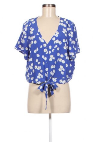 Γυναικείο πουκάμισο Vero Moda, Μέγεθος XL, Χρώμα Μπλέ, Τιμή 8,66 €