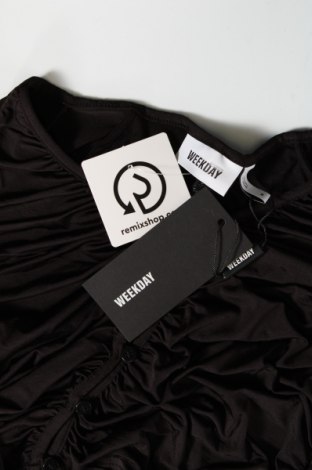 Γυναικείο πουκάμισο Weekday, Μέγεθος M, Χρώμα Μαύρο, Τιμή 5,84 €
