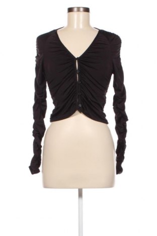 Γυναικείο πουκάμισο Weekday, Μέγεθος M, Χρώμα Μαύρο, Τιμή 5,84 €