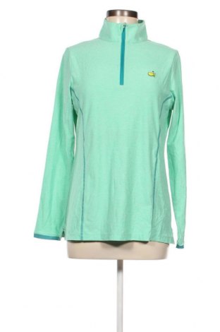 Дамска спортна блуза, Размер M, Цвят Зелен, Цена 11,18 лв.