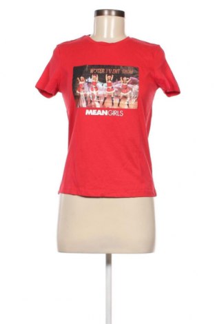 Γυναικείο t-shirt, Μέγεθος XS, Χρώμα Κόκκινο, Τιμή 3,79 €