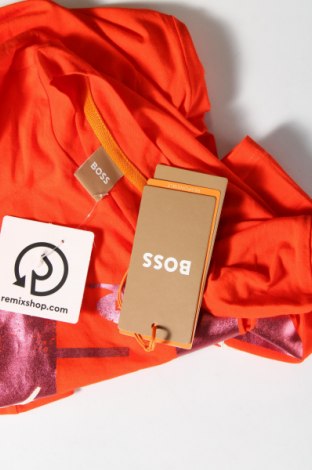 Γυναικείο t-shirt BOSS, Μέγεθος S, Χρώμα Πορτοκαλί, Τιμή 56,09 €