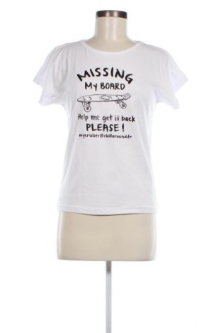 Kinder T-Shirt Chillaround, Größe 12-13y/ 158-164 cm, Farbe Weiß, Preis 5,77 €