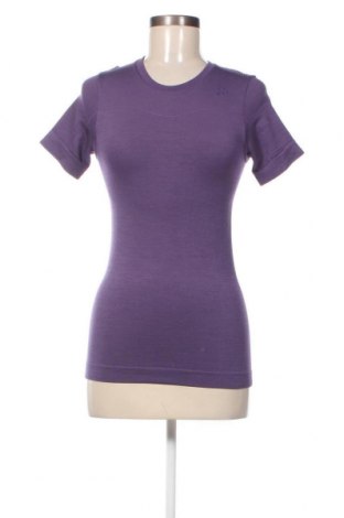 Γυναικείο t-shirt Craft, Μέγεθος XS, Χρώμα Βιολετί, Τιμή 11,06 €