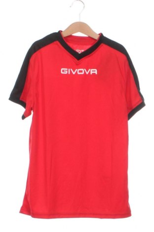 Γυναικείο t-shirt Givova, Μέγεθος XS, Χρώμα Κόκκινο, Τιμή 3,35 €