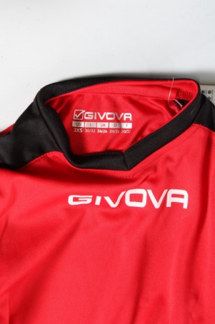 Γυναικείο t-shirt Givova, Μέγεθος XXS, Χρώμα Κόκκινο, Τιμή 3,35 €