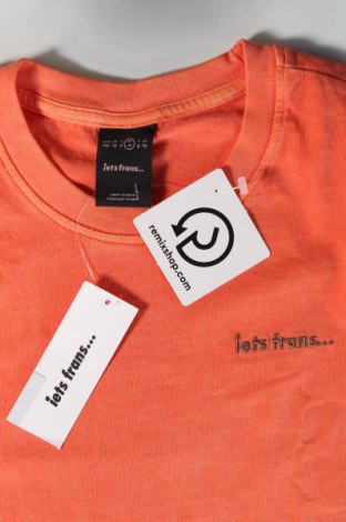 Дамска тениска iets frans..., Размер M, Цвят Оранжев, Цена 11,22 лв.