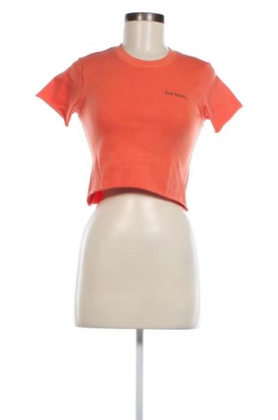 Damen T-Shirt iets frans..., Größe M, Farbe Orange, Preis 5,78 €