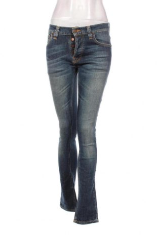 Blugi de femei Nudie Jeans Co, Mărime S, Culoare Albastru, Preț 19,54 Lei