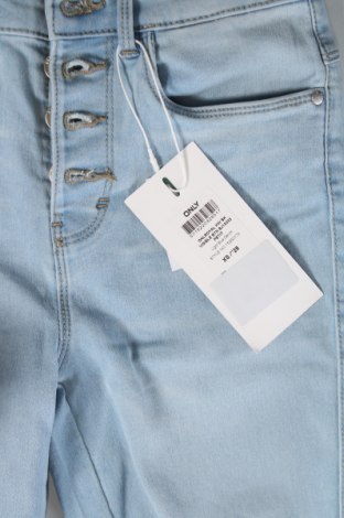 Dámske džínsy  ONLY, Veľkosť XS, Farba Modrá, Cena  8,76 €