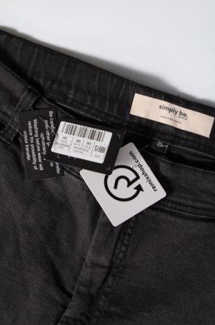 Damen Jeans Simply Be, Größe XXL, Farbe Schwarz, Preis 6,16 €