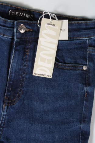 Dámske džínsy  Sinsay, Veľkosť S, Farba Modrá, Cena  6,64 €