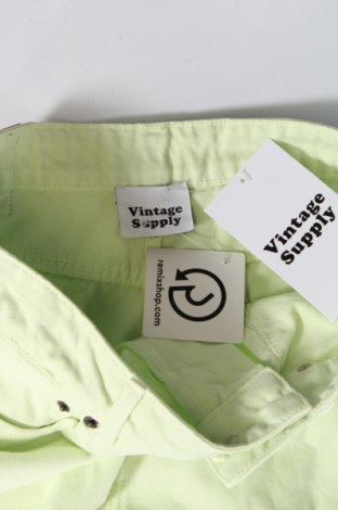 Γυναικείο Τζίν Vintage Supply, Μέγεθος S, Χρώμα Πράσινο, Τιμή 12,11 €