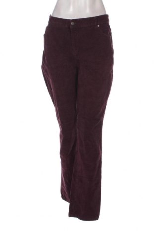 Γυναικείο κοτλέ παντελόνι, Μέγεθος XL, Χρώμα Βιολετί, Τιμή 4,31 €