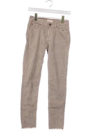Pantaloni de velvet de femei, Mărime XS, Culoare Gri, Preț 12,40 Lei