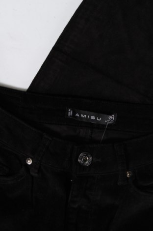 Γυναικείο κοτλέ παντελόνι Amisu, Μέγεθος S, Χρώμα Μαύρο, Τιμή 3,95 €