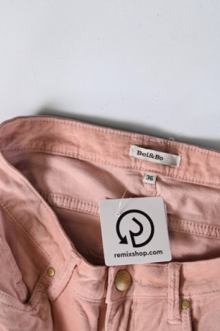 Pantaloni de velvet de femei Bel&Bo, Mărime S, Culoare Roz, Preț 19,08 Lei