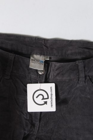 Pantaloni de velvet de femei Blue Motion, Mărime S, Culoare Gri, Preț 19,08 Lei