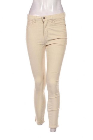 Γυναικείο κοτλέ παντελόνι Cortefiel, Μέγεθος S, Χρώμα Εκρού, Τιμή 2,69 €