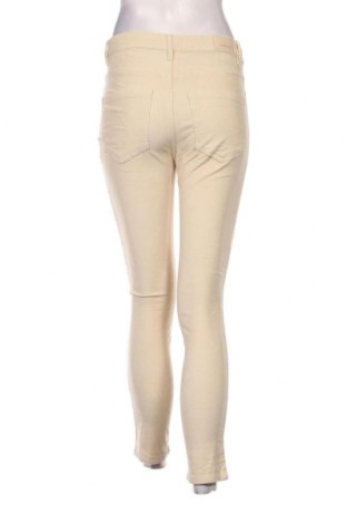 Pantaloni de velvet de femei Cortefiel, Mărime S, Culoare Ecru, Preț 13,35 Lei