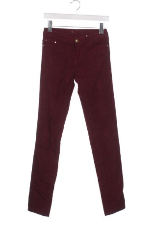 Pantaloni de velvet de femei Etam, Mărime XS, Culoare Roșu, Preț 18,12 Lei