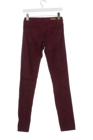 Pantaloni de velvet de femei Etam, Mărime XS, Culoare Roșu, Preț 18,12 Lei