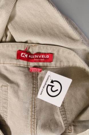 Дамски джинси Kenvelo, Размер L, Цвят Бежов, Цена 3,48 лв.